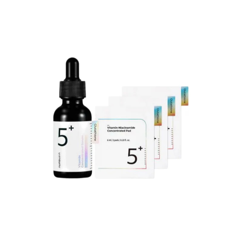 [エガPick]5番グルタチオンC跡アンプル30ml+パッド6枚