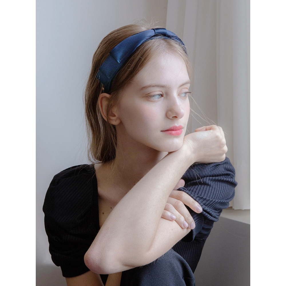 試着のみ　PRADA re nyronカチューシャ PRADA プラダ カチューシャ 1IH019 2DMI レディース Re-Nylon