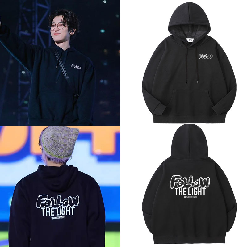 seventeenコンサートツアーフォローパーカー春ゆったりヘルシーアウター