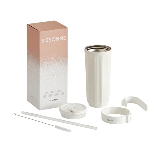 シソンヌ タンブラー 650ml保冷・保温韓国人気マイボトル・おしゃれ韓国デザイン