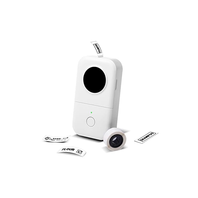 Phomemo D30 ラベルライター ラベル 貼り 機 【6mm-15mm幅テープ】 シール 印刷 ラベルプリンター スマホ対応 ラベル用感熱プリンター 超小型 Bluetooth接続 ラベルプリン