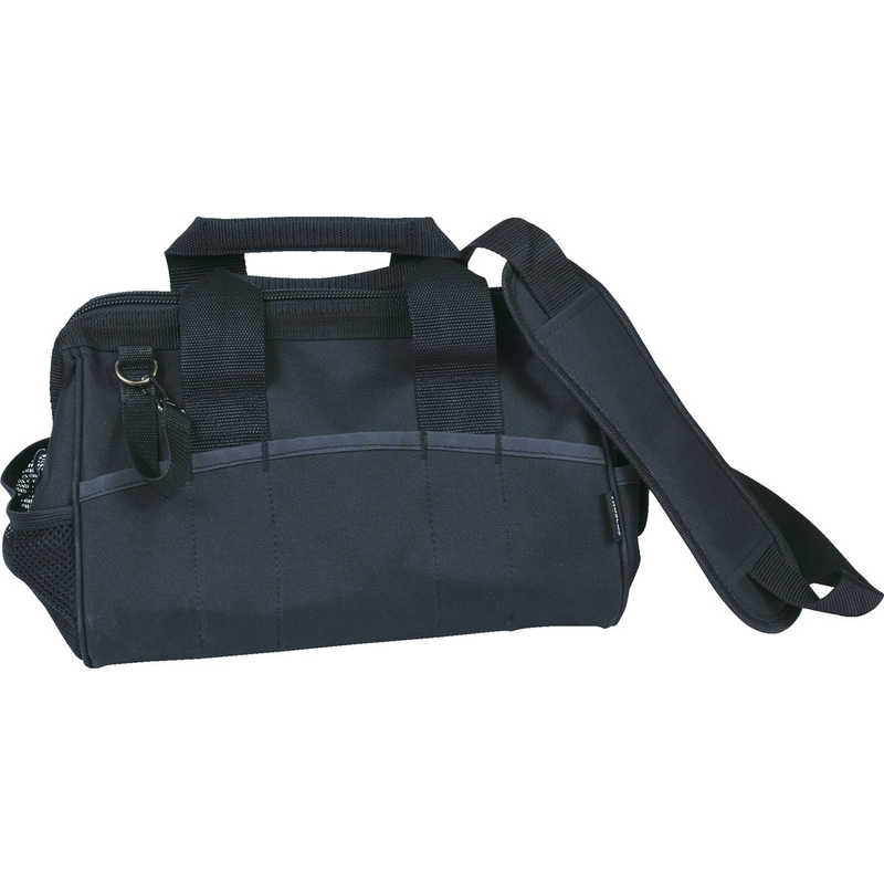 トラスコ中山　TRUSCO ツールバッグ 320X240X200 24ポケット ブラック色　TTB-330Y-BK