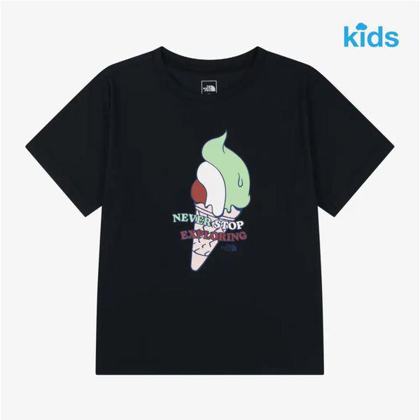 NT7US19 キッズ アイスクリーム 半袖Tシャツ