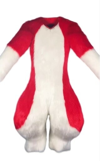 着ぐるみ ケモノ体 赤 Bタイプ 全身 ケモノ マスク ファースーツ ぬいぐるみ コスプレ コスチューム 39,975円