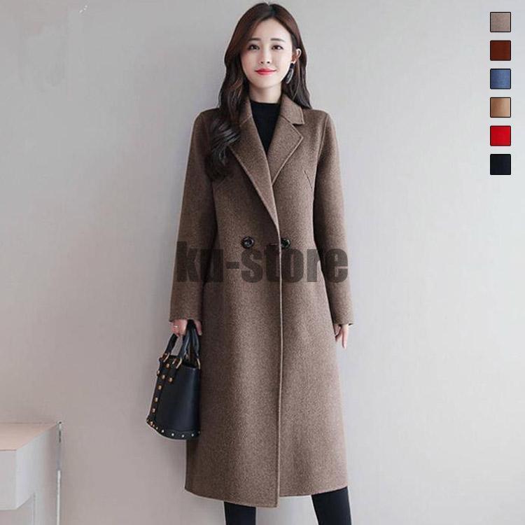 レディース ロング チェスターコート シンプル コート アウター きれいめ　合わせやすい 通勤