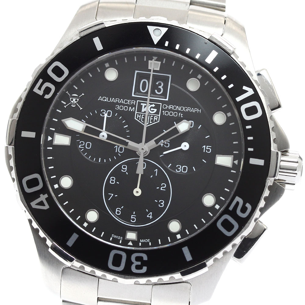 タグホイヤー TAG HEUER CAN1012 アクアレーサー ワンピース コラボモデル クォーツ メンズ _905921【中古】 98,450円