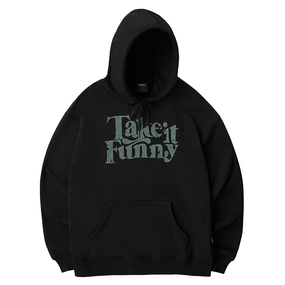 Take It Funny Over Hoodie_Black