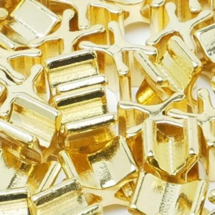 YKKまとめ売り エクセラ用 下留め 5号用 本金 100ヶ PY5547