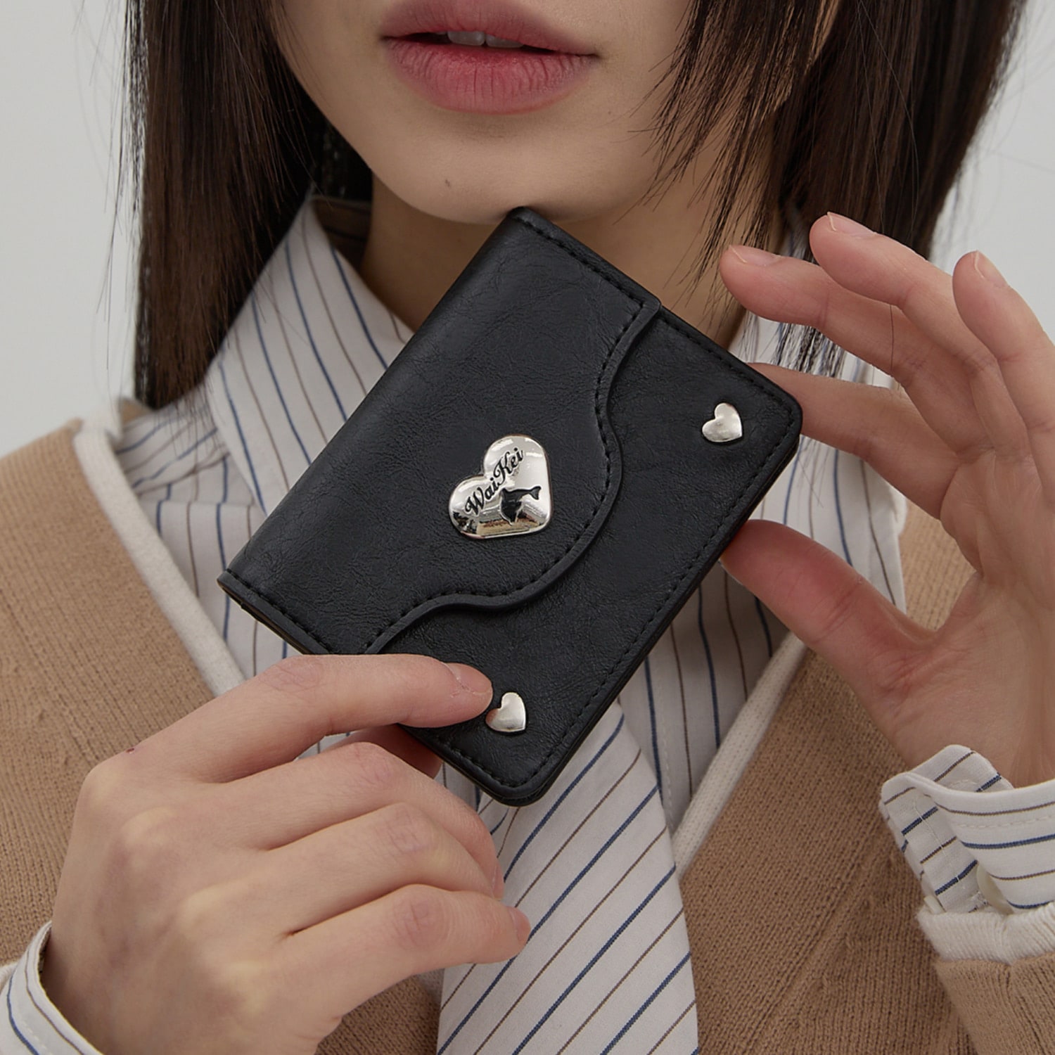 Dolphin Heart Card Wallet 5 COLOR