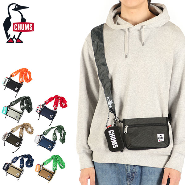 日本正規品 バッグ メンズ レディース 斜めがけバッグ 小さめ 軽量 斜めがけ ミニ ウエストポーチ 2WAY 撥水 SWEAT NYLON ウエアラブルスリングショルダーバッグ CH60-3880