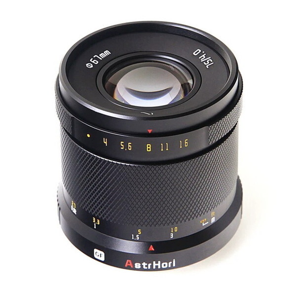 AstrHori 75mm F4.0 GFX (B) ブラック 単焦点レンズ (富士フィルムGマウント)