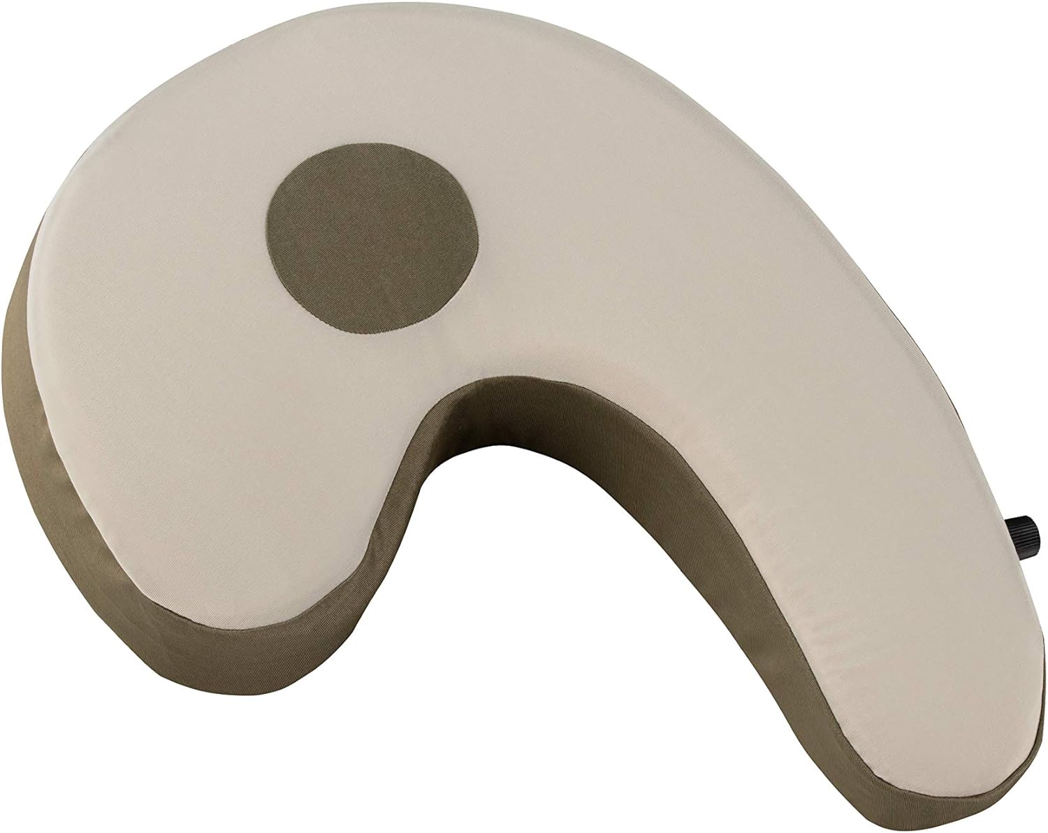 折りたたみエアーネックピロー いびき防止 硬さ調整可能 横向き寝 「スリープバンテージ トラベル」 34x44cm 高さ9cm