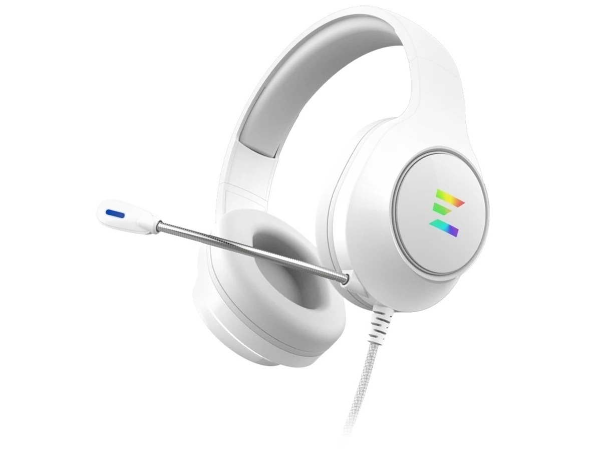 ZM-HPS310 WH [White]有線オーバーイヤーヘッドセットヘッドセット