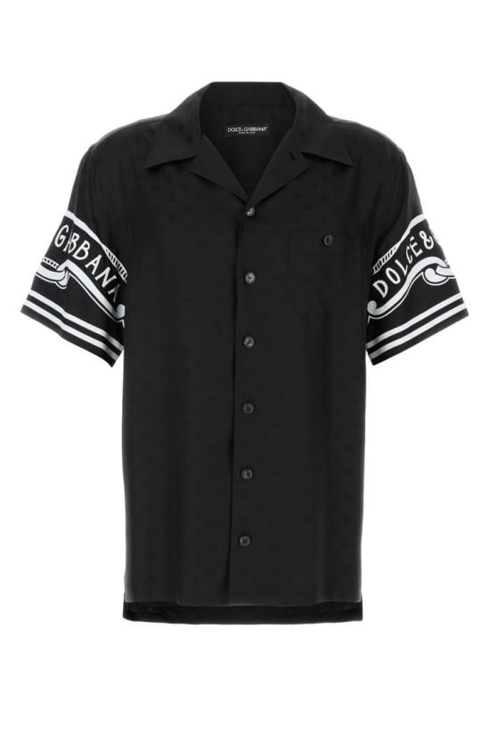 DOLCE & GABBANA Men Shirts G5JH9TGI979N0000 Black