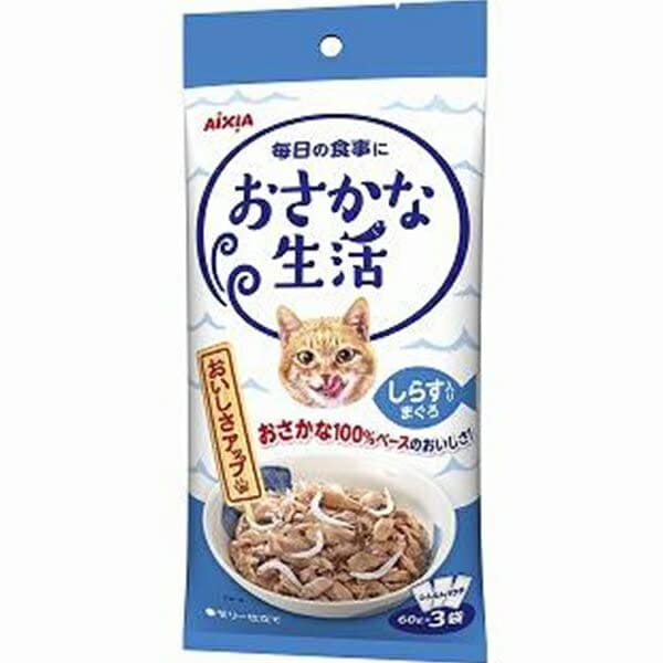 【セット販売】おさかな生活 しらす入りまぐろ 180g（60g×3袋）×12コ