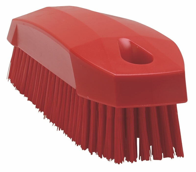 （まとめ買い）キョーワクリーン ヴァイカン まな板洗浄ブラシ #6441 赤 ソフト [x3]