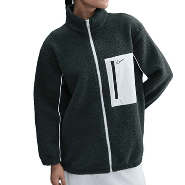 ナイキ(NIKE) 2025 HO レディース Sportswearスポーツウエア ハイパイルフリース フルジップジャケット IM7485-390シーウィード×セイル