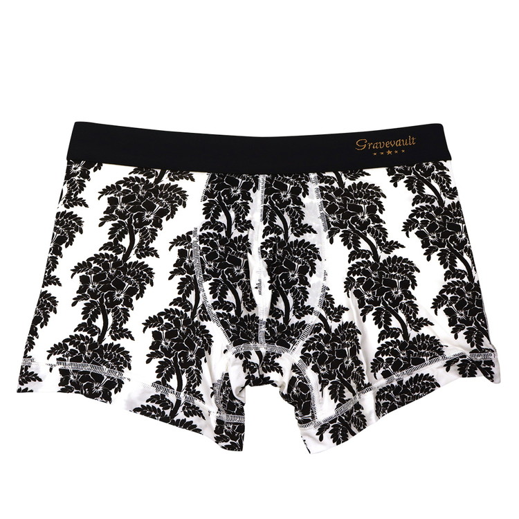 グレイブボールト：ALOHA ボクサーパンツ (ホワイト)【3052482-WH】