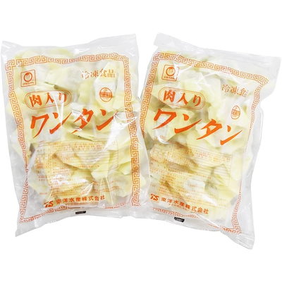 500ｇ 2袋セット　マルちゃん 肉入りワンタン 冷凍 ...のサムネイル