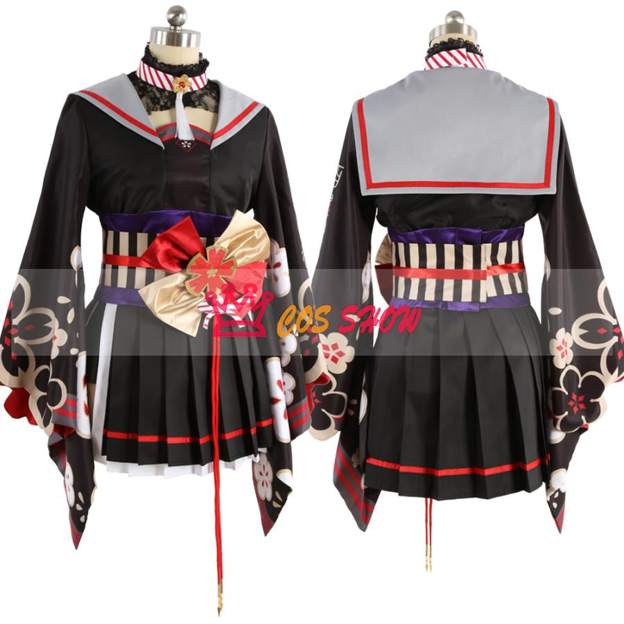 ブルーアーカイブ ブルアカ 学園祭 cosplay 人気商品N0.1 オーダーメイド製作可能 コスプレ衣装 Archive ハロウィン Blue 髪飾り＋靴下付き イベト 仮装 狐坂ワカモ