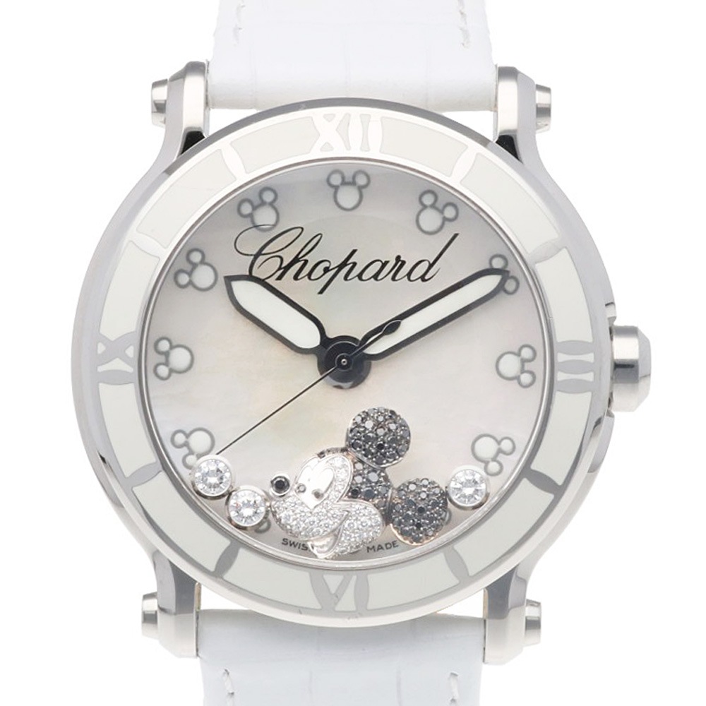 ショパール ハッピースポーツ ハッピーミッキー 腕時計 ステンレススチール クオーツ 1年保証 Chopard 中古 425,700円