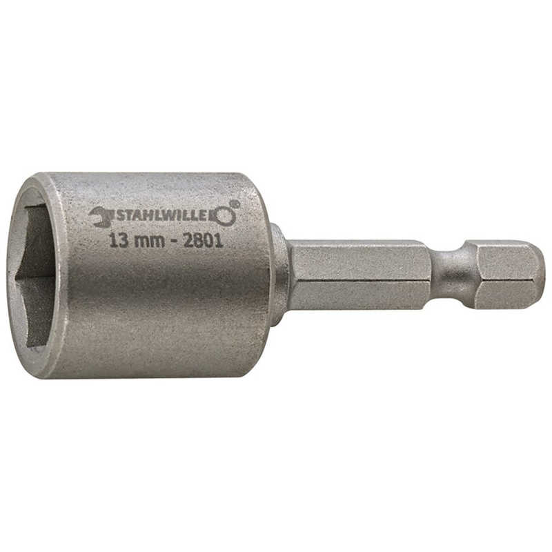 STAHLWILLE　1/4SQ ヘキサゴンソケット 13mm　2801-13
