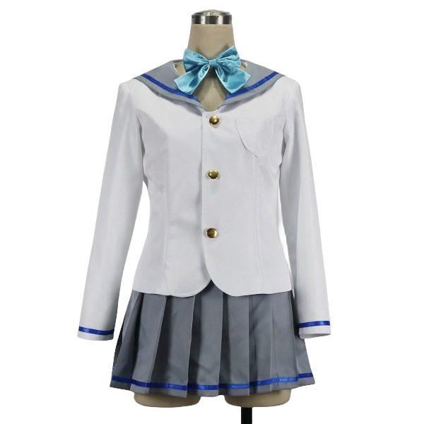 ホヅミ先生と茉莉くんと 女子高生 制服 白花茉莉 コスプレ衣装 P710