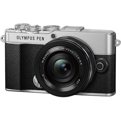他サイト： デジタル一眼カメラ PEN E-P7 14-42mm EZレンズキット [シルバー]の商品画像