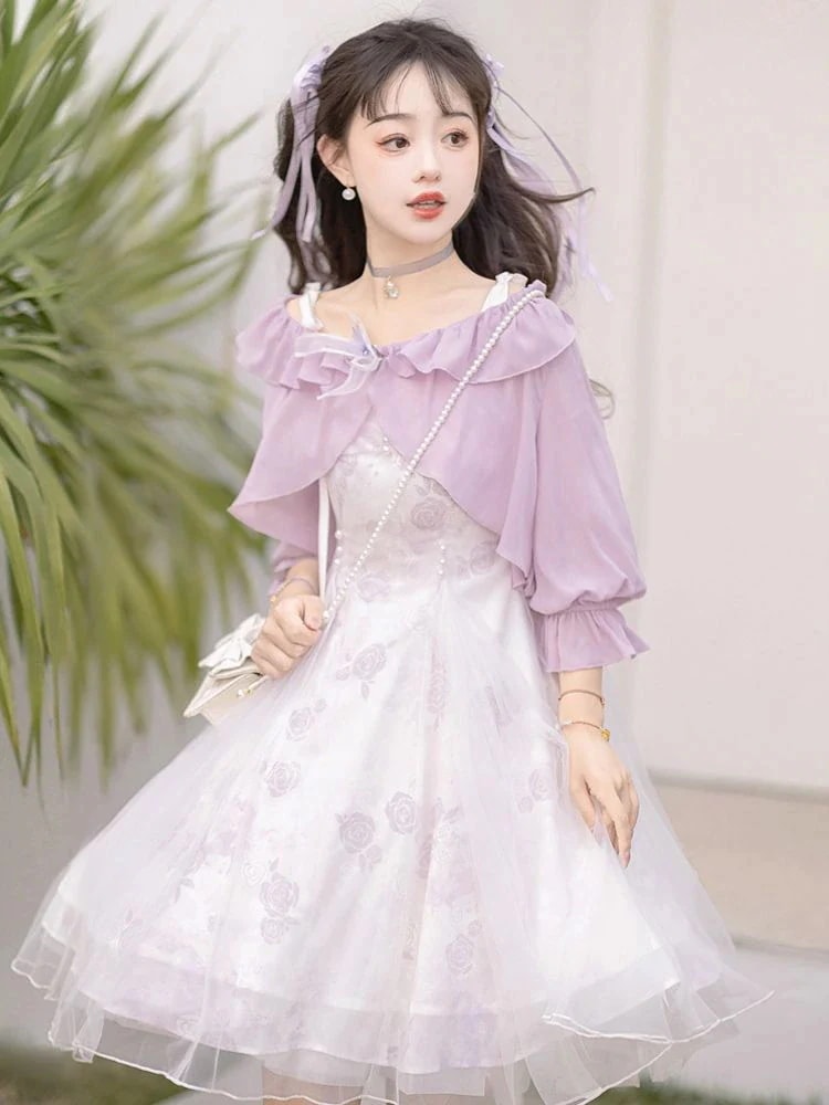 2024 二点セット コスプレ ワンピース 新作 春夏 チャイナドレス ロリータ