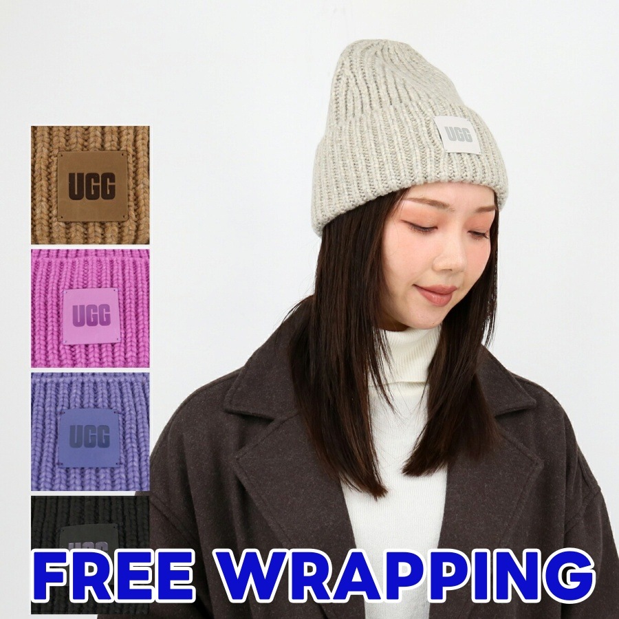 20061 W CHUNKY RIB BEANIE チャンキーリブビーニーロゴ リブ ロゴ ビーニー ニット帽 レディース メンズ ユニセックス プレゼント ギフト 防寒 7,217円