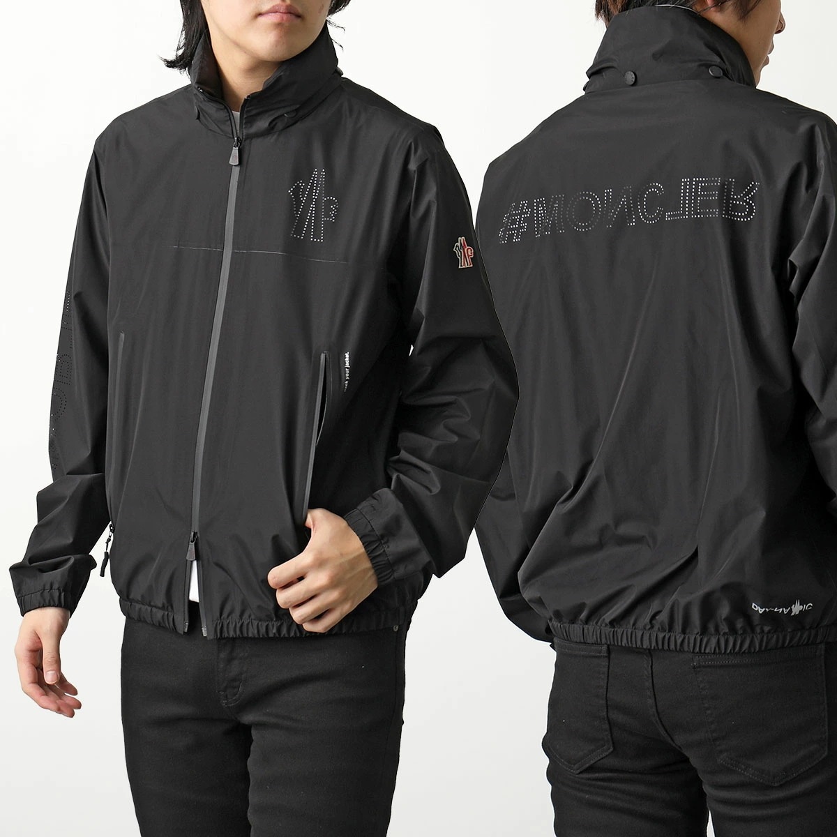 MONCLER GRENOBLE モンクレール グルノーブル ジャケット VIEILLE ヴィエル 1A00001 597C5 メンズ ナイロン 撥水 ロゴ アイコンパッチ 999