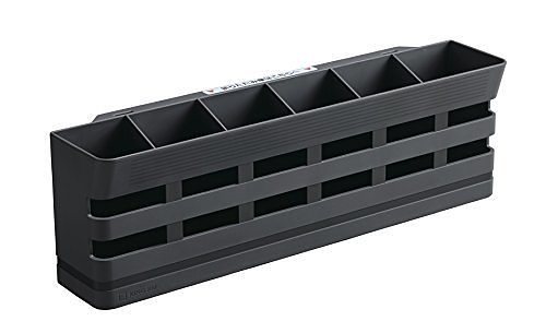 （まとめ買い）折りたたみ傘のカサ立て 6本収納タイプ 6036ダークグレー [x3]