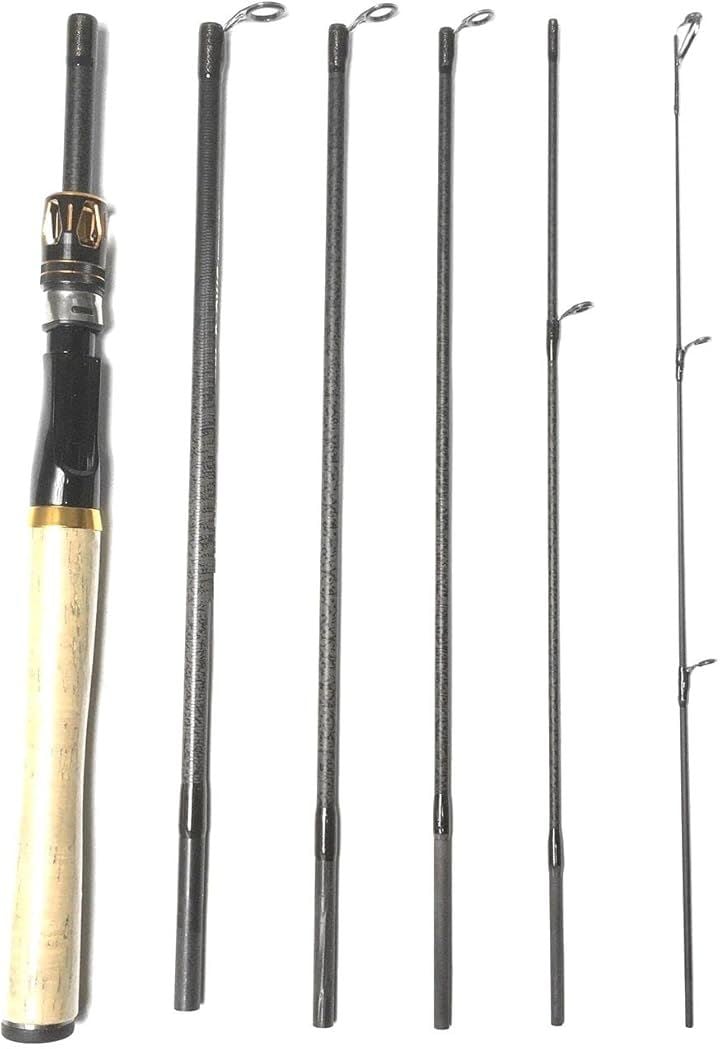 7フィート スピニングパックロッド 6ピース L 7ft 2.1m トラベルロッド スピニングロッド(7ft(2.1m)スピニングパックロッド6ピース(L), 7ft(2.1m)) 7,880円