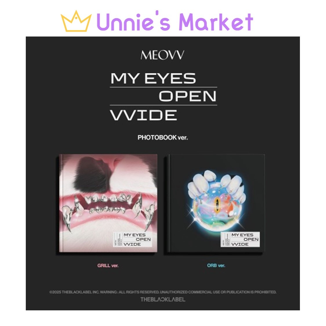 [SET] MEOVV [MY EYES OPEN VVIDE] PHOTOBOOK ver. / 1st EP ALBUM