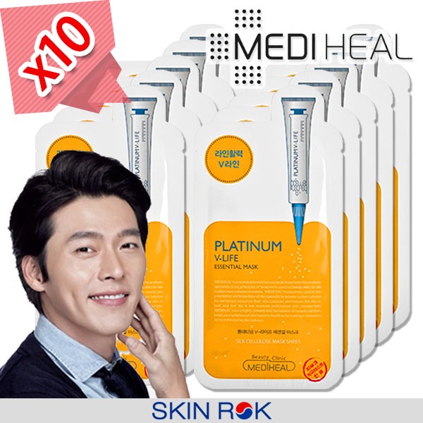 [Qoo10] Platinum V-Life Essential Mask : [MEDIHEAL] パック/プラチナV : スキンケア