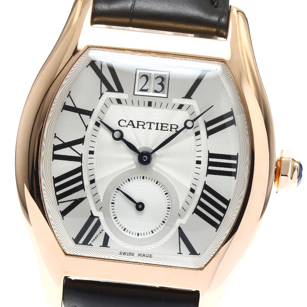 カルティエ CARTIER W1556234 トーチュ XL K18PG ラージデイト 手巻き メンズ 良品 _821079【中古】 2,130,000円