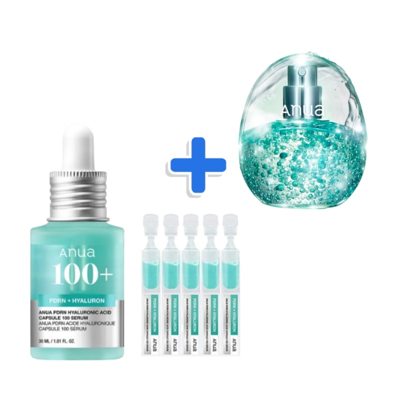 65ml/PDRN セラム 30ml + 1ml*5+ヒアルロン酸 水分カプセル ミスト 30ml/保湿ケア