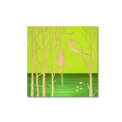 ウッド スカルプチャー アート「パロット オン ザ ツリー」 GR+NP SA-15098 13,229円