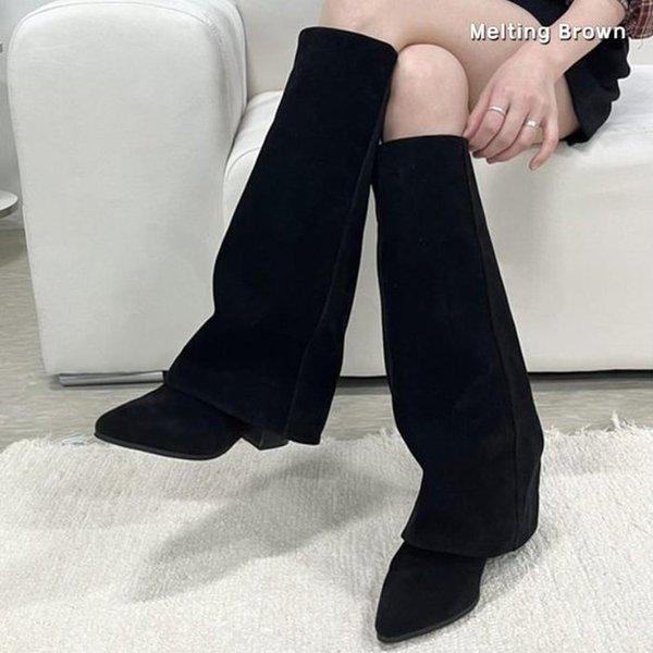 女性用冬ブーツ レッグウォーマーブーツ K36