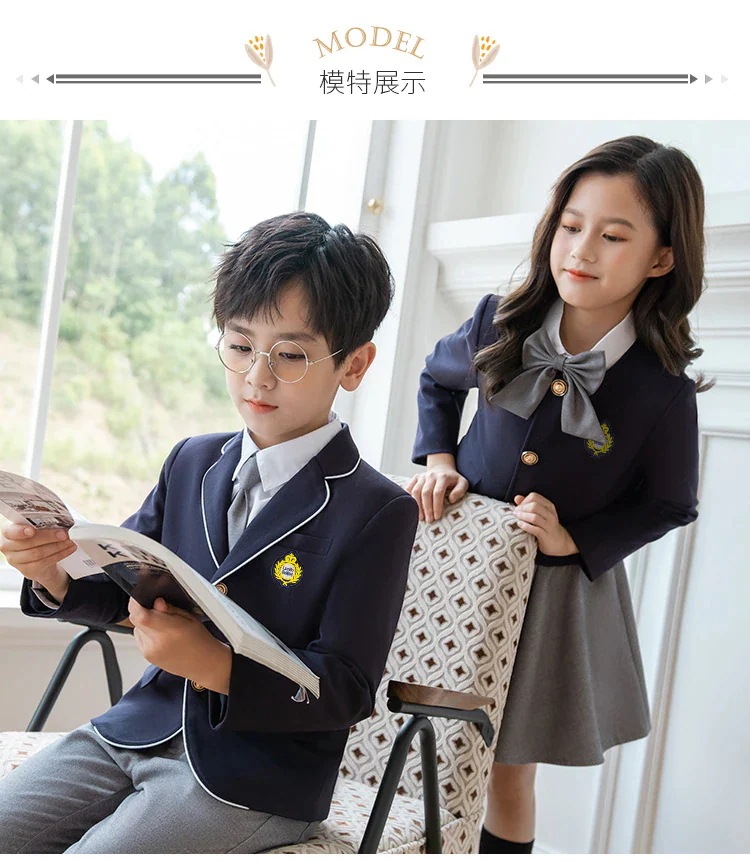 子供用ギャザースーツドレス 学院風jk白シャツdk制服 スーツスーツに女の子のパフォーマンス服 入学式　スーツ　女の子 フォーマル　キッズ フォーマル　女の子 フォーマル　男の子 入学式