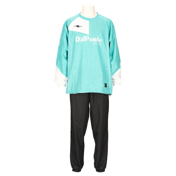 ダウポンチ DALPONTE 昇華ピステスーツ 上下セット サッカー フットサル DPZ0445-EGREEN