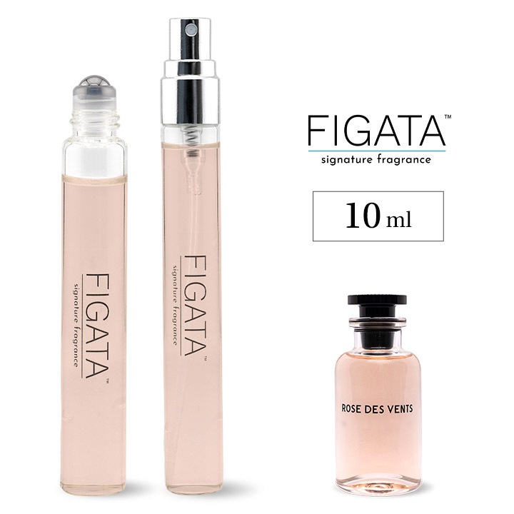 [FIGATA]ミニ香水 原材料/ ルイ・ヴィトン ローズ デ ヴァン 香水 お試し 選べる 容量 10ml スプレー ロールオン アトマイザー ネコポス