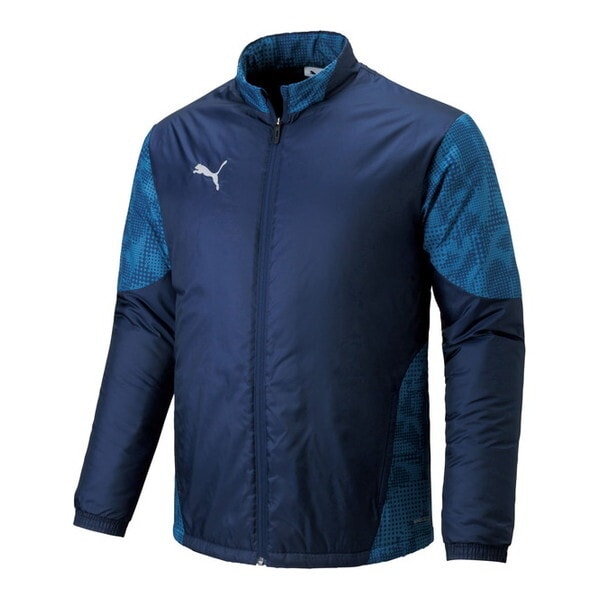 プーマ サッカーウエア 660402 06 TEAMCUP パテッド ウーブン J ネイビー 3XL