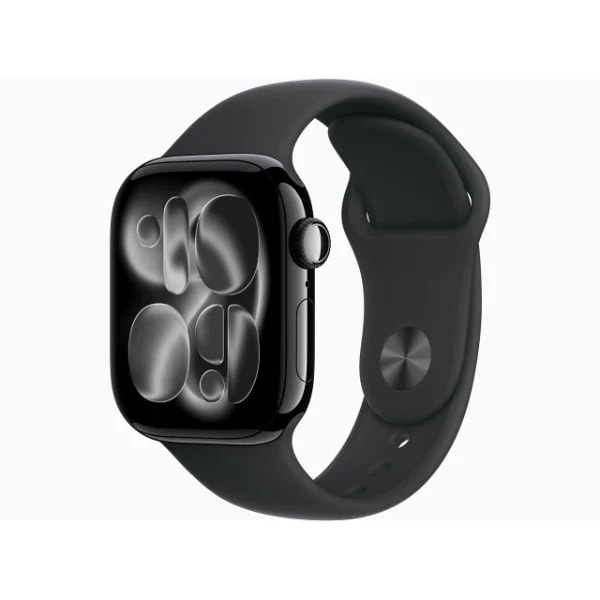 MEQT4J/A ジェットブラック ブラックスポーツバンド S/M Series 11 GPSモデル 42mm Apple Watch