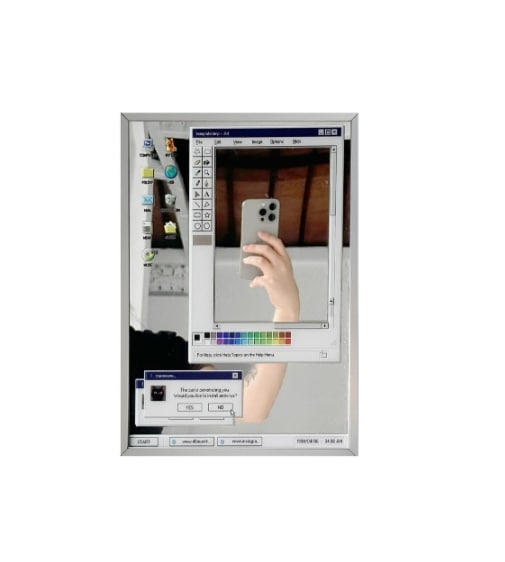 [正規品] Webポスター型ミラー韓国雑貨