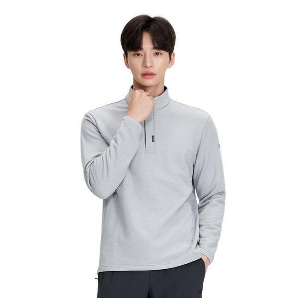 MG01 [24FW 40% 행사] 男性 春秋 シーズン変わり目 ハーフジップTシャツ デフィ Tシャツ (S41137432)
