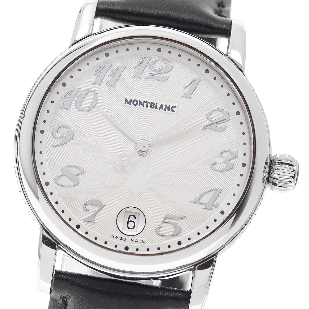 モンブラン MONTBLANC 7042 マイスターシュティック デイト クォーツ メンズ _957232【中古】