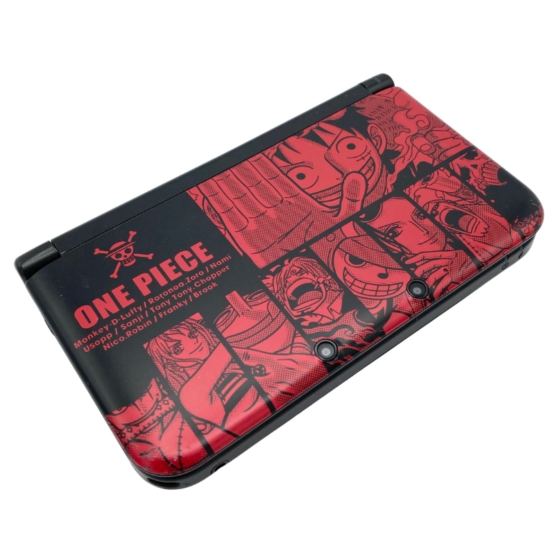 【中古 動作確認済】 ニンテンドー3DS LL ワンピース アンリミテッドワールドR アドベンチャーパック ルフィレッドver