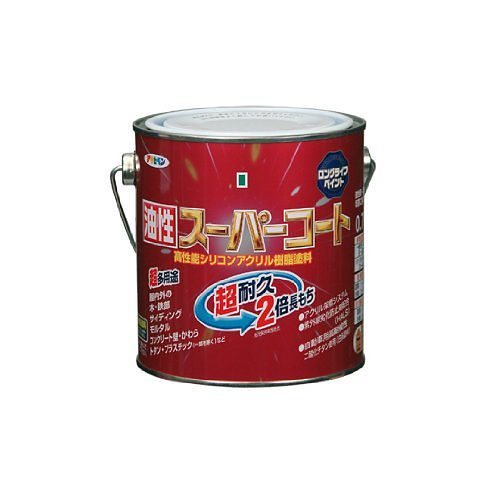 （まとめ買い）油性スーパーコート 0.7L 銀黒 [x3缶セット]
