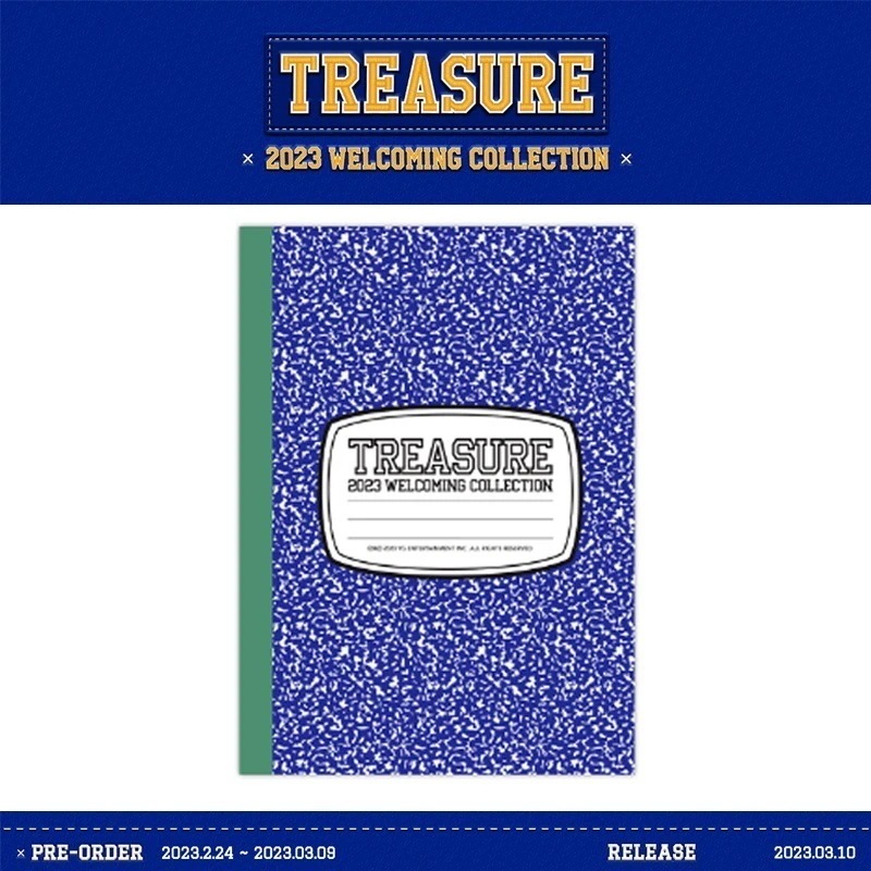 [MEGA] [予約] TREASURE 2023 WELCOMING COLLECTION / チャート反映